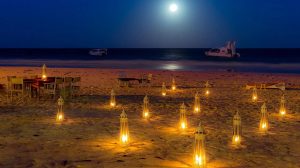 Full Moon Dinner Honeymoon Diani