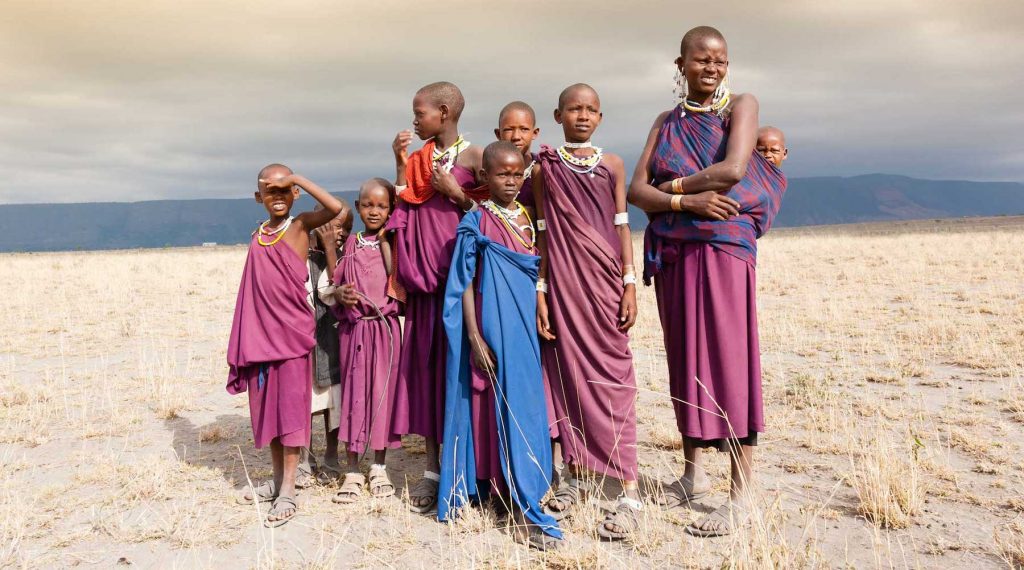 Maasai Tribesmen Tanzania