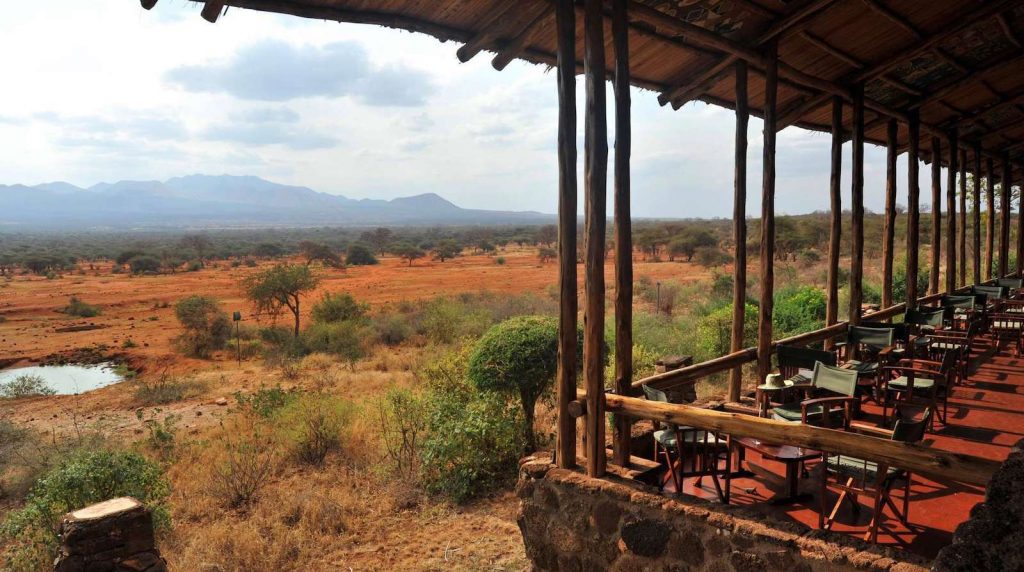 tsavo west safari lodges