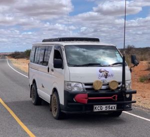 Kenya safari van