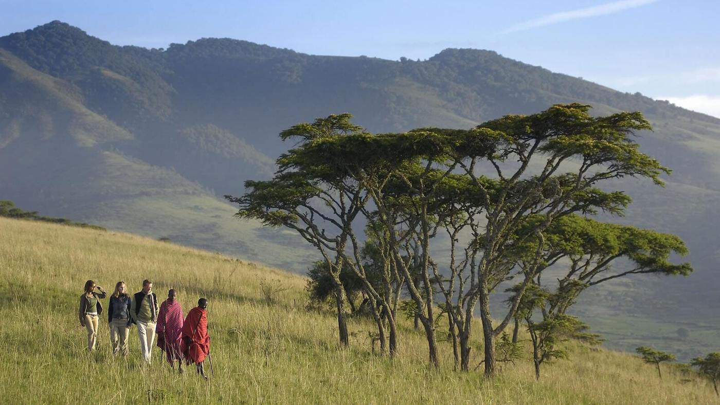 Walking Ngorongoro with Maasai
