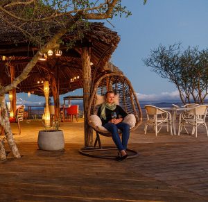 Lion's Bluff Lodge Sunset