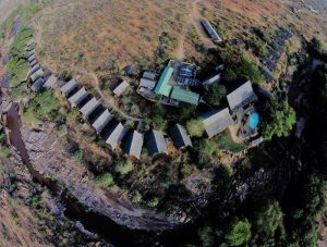Man Eaters Camp Aerial View