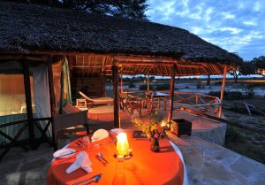 Satao Camp Evening