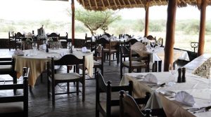 Severin safari camp restaurant