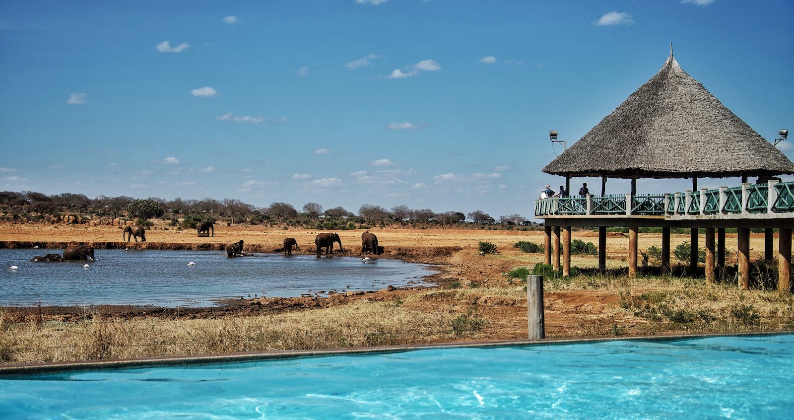 Voi Wildlife Lodge, Tsavo East National Park